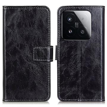 Xiaomi 15T Pung Etui med Stativ - sort