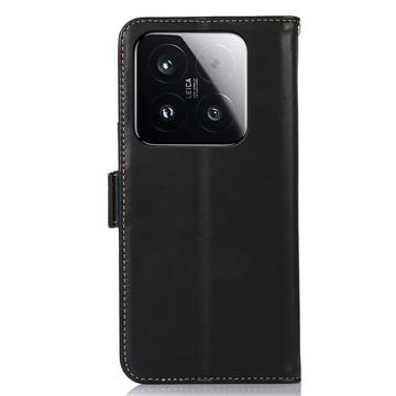 Xiaomi 15T Læderpung med RFID - Sort