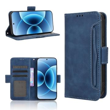 Xiaomi 17 Kortholder Pung Etui - Blå