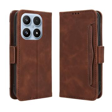 Xiaomi 17 Kortholder Pung Etui - Brun