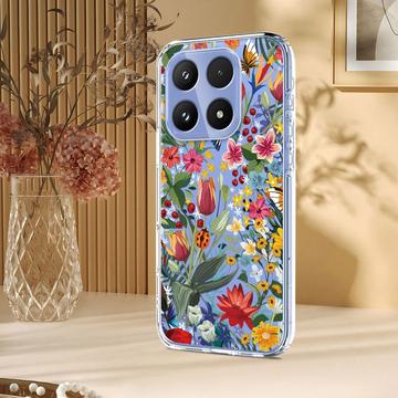 Xiaomi 17 TPU-cover med blomstermønster - Liljer