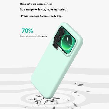 Xiaomi 17 Flydende silikone cover - grøn