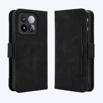 Xiaomi 17 Max Kortholder Pung Etui - Sort