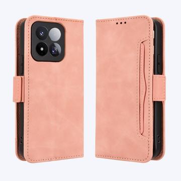Xiaomi 17 Max Kortholder Pung Etui - Pink
