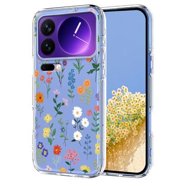 Xiaomi 17 Pro TPU-cover med blomstermønster - tusindfryd