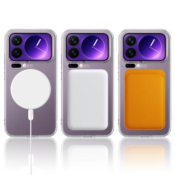 Xiaomi 17 Pro Hybrid Cover - MagSafe Kompatibel - Gennemsigtig