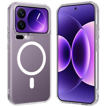 Xiaomi 17 Pro Hybrid Cover - MagSafe Kompatibel - Gennemsigtig