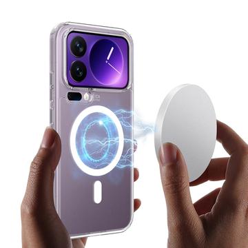 Xiaomi 17 Pro Max Hybrid Cover - MagSafe Kompatibel - Gennemsigtig