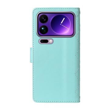 Xiaomi 17 Pro Max Luksus Vatteret Pung - Grøn