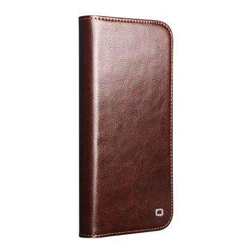 Xiaomi 17 Pro Max Qialino Classic Læderpung - Mørkebrun