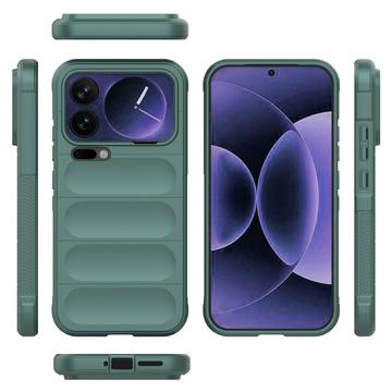 Xiaomi 17 Pro Max Rugged TPU Cover - Grøn