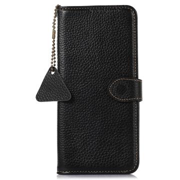 Xiaomi 17 Pro Max Pung læder cover med RFID - sort