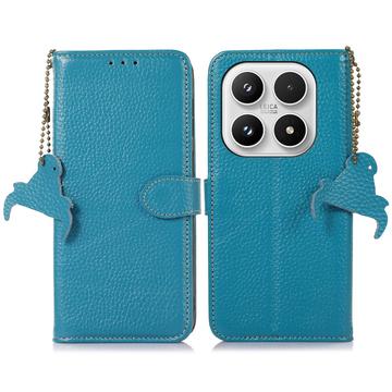 Xiaomi 17 Pung læder cover med RFID - blå