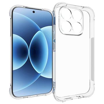 Xiaomi 17 Stødsikkert Silikone Cover - Gennemsigtig