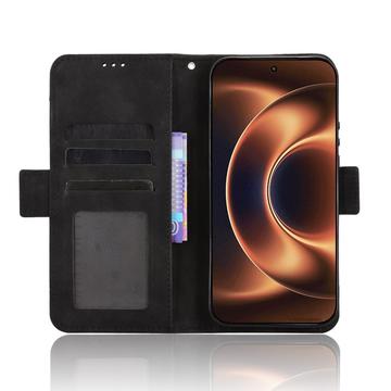 Xiaomi 17 Ultra Kortholder Pung Etui - Sort