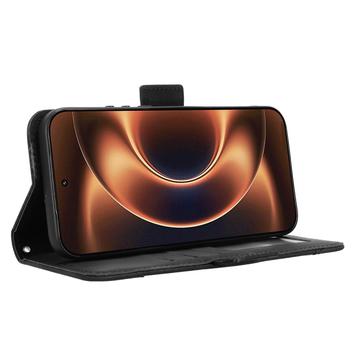 Xiaomi 17 Ultra Kortholder Pung Etui - Sort