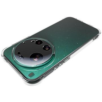Xiaomi 17 Ultra Stødsikkert Silikone Cover - Gennemsigtig
