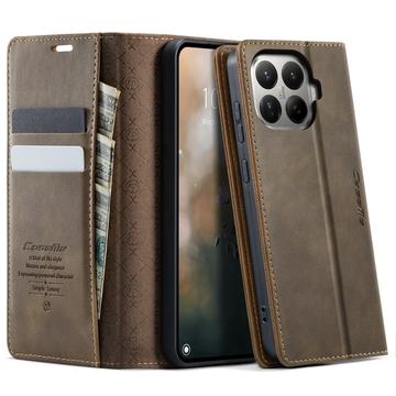 Xiaomi 17T Caseme 033 Pung Etui med Kalvemønster og RFID-blokering - Kaffe