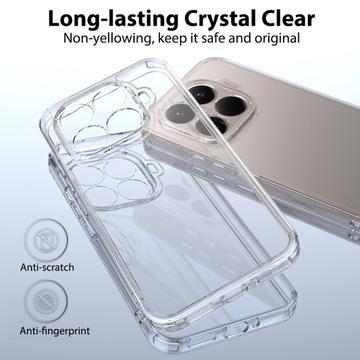 Xiaomi 17T Pro Ridsefast Hybrid Cover - Gennemsigtig
