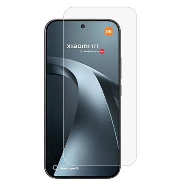 Xiaomi 17T Pro Skærmbeskyttelse Hærdet Glas - 9H - Case Friendly - Gennemsigtig