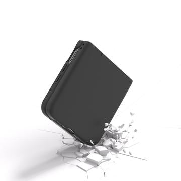 Xiaomi Mix Flip Gummibelagt Plastik Cover - Sort