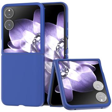 Xiaomi Mix Flip Gummibelagt Plastik Cover - Blå