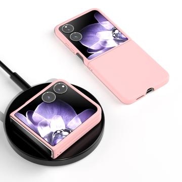 Xiaomi Mix Flip Gummibelagt Plastik Cover - Pink