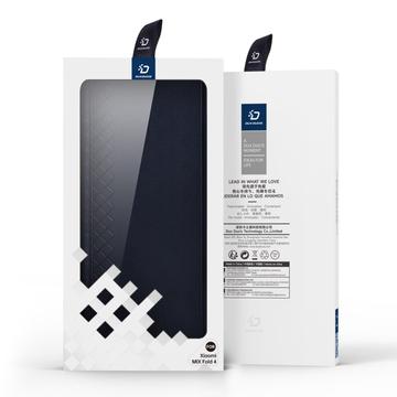 Xiaomi Mix Fold 4 Dux Ducis Bril Flip Cover - Blå
