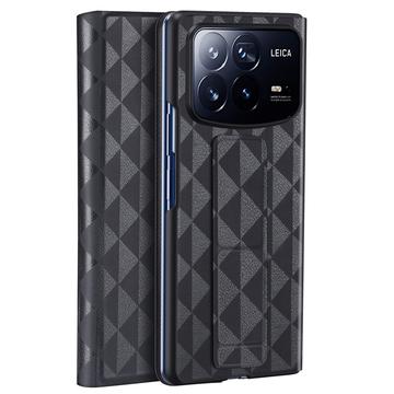 Xiaomi Mix Fold 4 Dux Ducis Fitt Magnetisk Flip Cover - Sort
