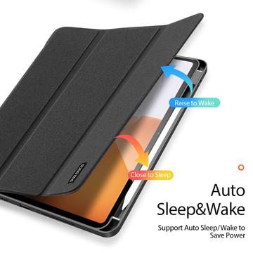 Xiaomi Pad 7S Pro 12.5 Dux Ducis Domo Tri-Fold Smart Folio Cover - Sort