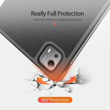 Xiaomi Pad 7S Pro 12.5 Dux Ducis Domo Tri-Fold Smart Folio Cover - Sort