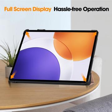 Xiaomi Pad 7S Pro 12.5 Tri-Fold Series Smart Folio-etui - Rosaguld