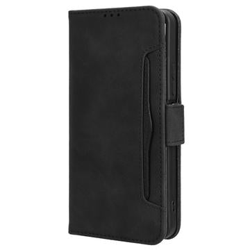 Xiaomi Poco M6/Redmi 13R Pung Cover med Kortholder - Sort