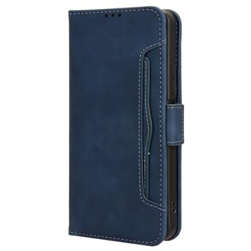Xiaomi Poco M6/Redmi 13R Pung Cover med Kortholder - Blå