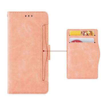 Xiaomi Poco M6/Redmi 13R Pung Cover med Kortholder - Pink