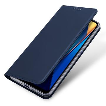 Xiaomi Poco C65/Redmi 13C Dux Ducis Skin Pro Flip Cover - Blå
