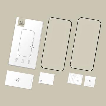 Xiaomi Poco F8 Ultra Tech-Protect Glass Fit+ Skærmbeskyttelse Hærdet Glas - 2 stk. - Sort