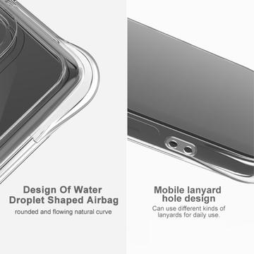 Xiaomi Poco M7 Pro 5G Imak Faldsikkert TPU Cover - Gennemsigtig
