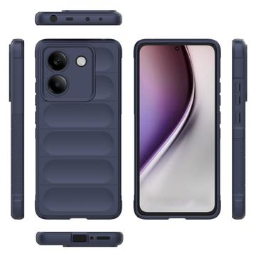 Xiaomi Poco M7 Pro 5G Rugged TPU Cover - Mørkeblå
