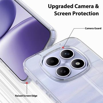 Xiaomi Poco M8/Redmi Note 15 5G Ridsefast Hybrid Cover - Gennemsigtig