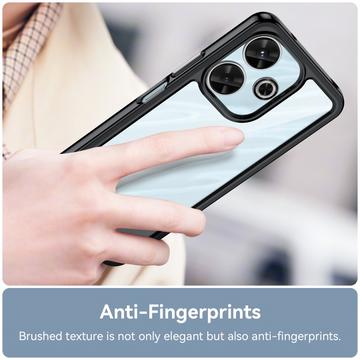 Xiaomi Redmi Note 13R/Redmi 13/Poco M6 4G Anti-Shock Hybrid Cover - Sort