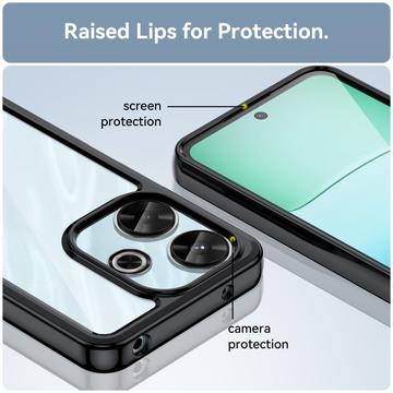 Xiaomi Redmi Note 13R/Redmi 13/Poco M6 4G Anti-Shock Hybrid Cover - Sort