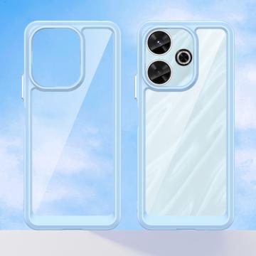 Xiaomi Redmi Note 13R/Redmi 13/Poco M6 4G Anti-Shock Hybrid Cover - Blå