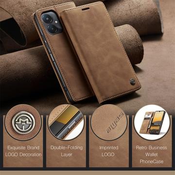 Xiaomi Redmi 13C 5G/Poco C65 Caseme 013 Series Pung - Brun