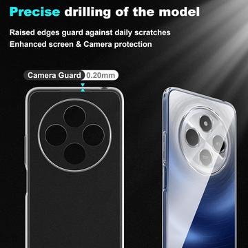 Xiaomi Redmi 14C/14C/Poco C75 Skridsikkert TPU Cover - Gennemsigtig