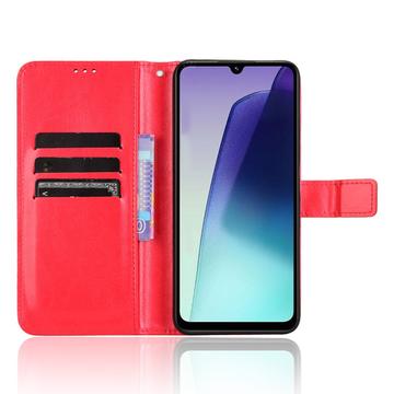 Xiaomi Redmi 14C/14R/Poco C75 Pung med Magnetisk Lukning - Rød