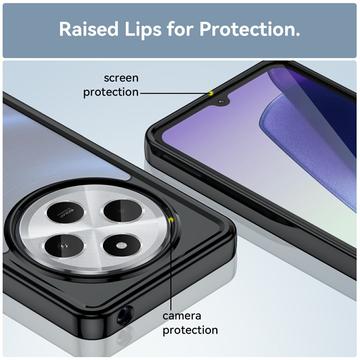 Xiaomi Redmi 14R/14C/Poco C75 Anti-Shock Hybrid Cover - Sort