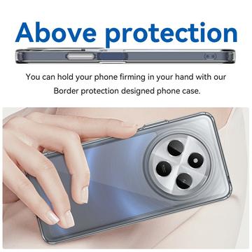 Xiaomi Redmi 14R/14C/Poco C75 Anti-Shock Hybrid Cover - Gennemsigtig