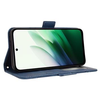 Xiaomi Redmi 15 4G Kortholder Pung Etui - Blå