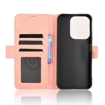 Xiaomi Redmi 15C Kortholder Pung Etui - Pink